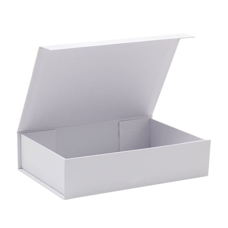 A5 Shallow White Magnetic Gift Box - Chocopac