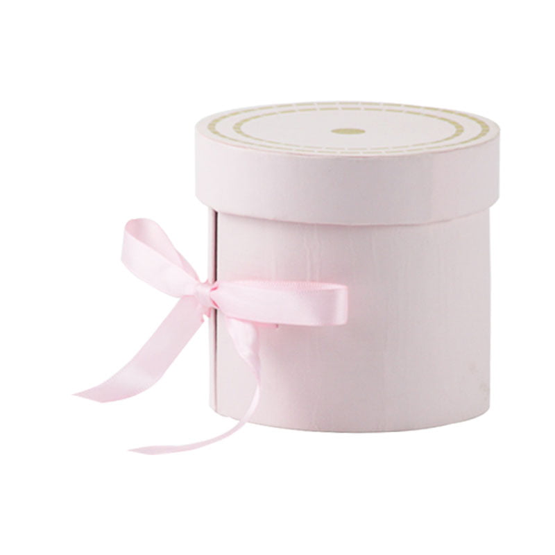 Pink Round Cylinder Multi-Layer Chocolate Box - Chocopac