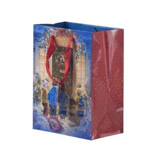 Premium Custom Printed Christmas Shopping Gift Bag