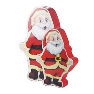Custom Santa Claus Shape Christmas Gift Packaging Box for Kids