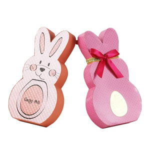 Rabbit Shaped Easter Gift Box