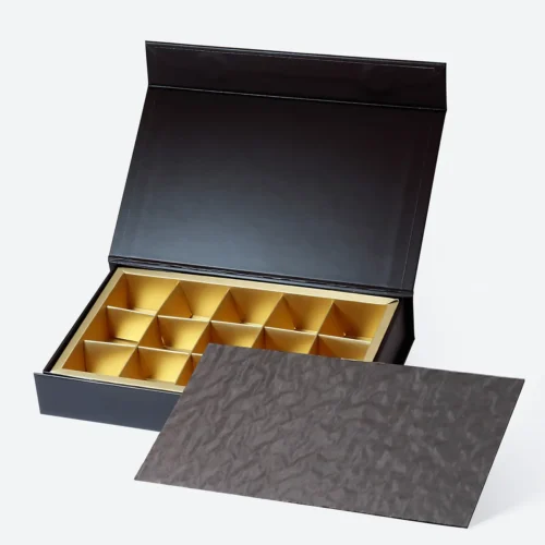 15-Piece/Cavity B6 Shallow Chocolate Candy Packaging Rigid Box