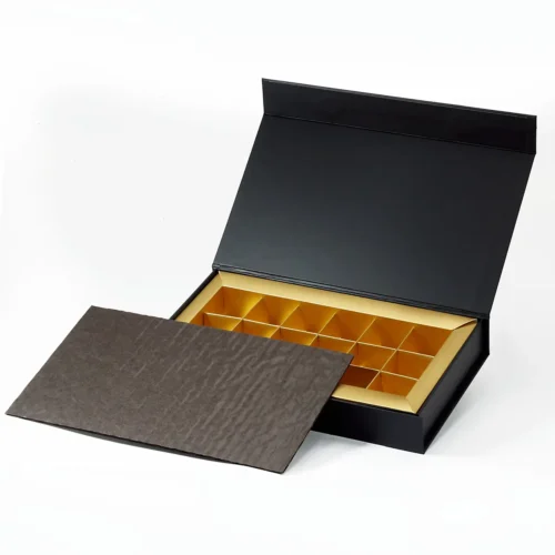 18-Piece/Cavity C5 Shallow Chocolate Candy Packaging Rigid Box